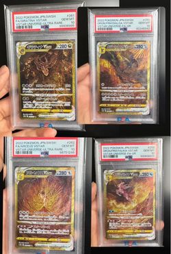 PSA 10 Pokémon VSTAR Universe Gold Set (Japanese) – Complete Set of 4