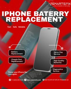 iPhone Battery Replacement Phoenix | Same-Day Service