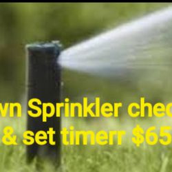 Lawn Sprinklers,  Drip Irrigation 