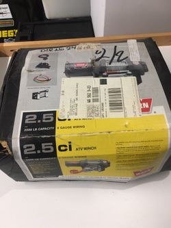 Warn 2.5ci Winch New