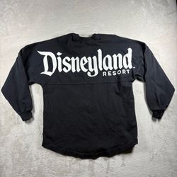 Disney Parks Women’s Size XS Black Walt Disneyland Spirit Jersey T Shirt #5A