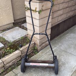 Manual Reel Push Lawn Mover