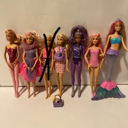 Newer Barbie Dolls Lot, Items Added
