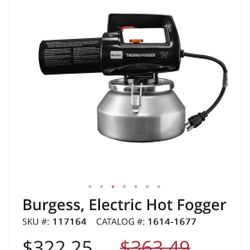 Burgess Electric Professional Fogger