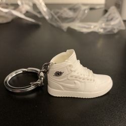 Realistic Mini Nike Air Jordan Shoe Keychain *Moving Shoe Laces!*