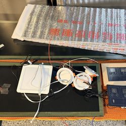 Infrared Sauna DIY Kit - 9 Panels, lights, input panels, Controller & Motherboard