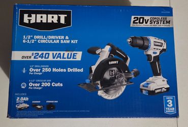 Hart tools 2 tools combo - new