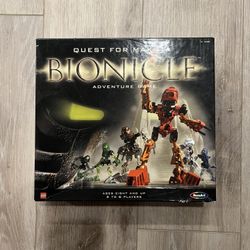 Lego Bionicle Board Game Quest for Makuta Roseart 2001 Adventure Challenge