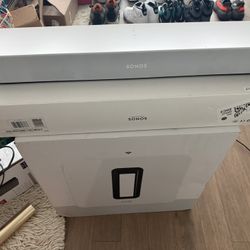 Sonos Beam Sound Bar Excellent Condition Like New In Box White