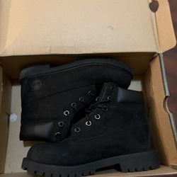 All Black Timberland 