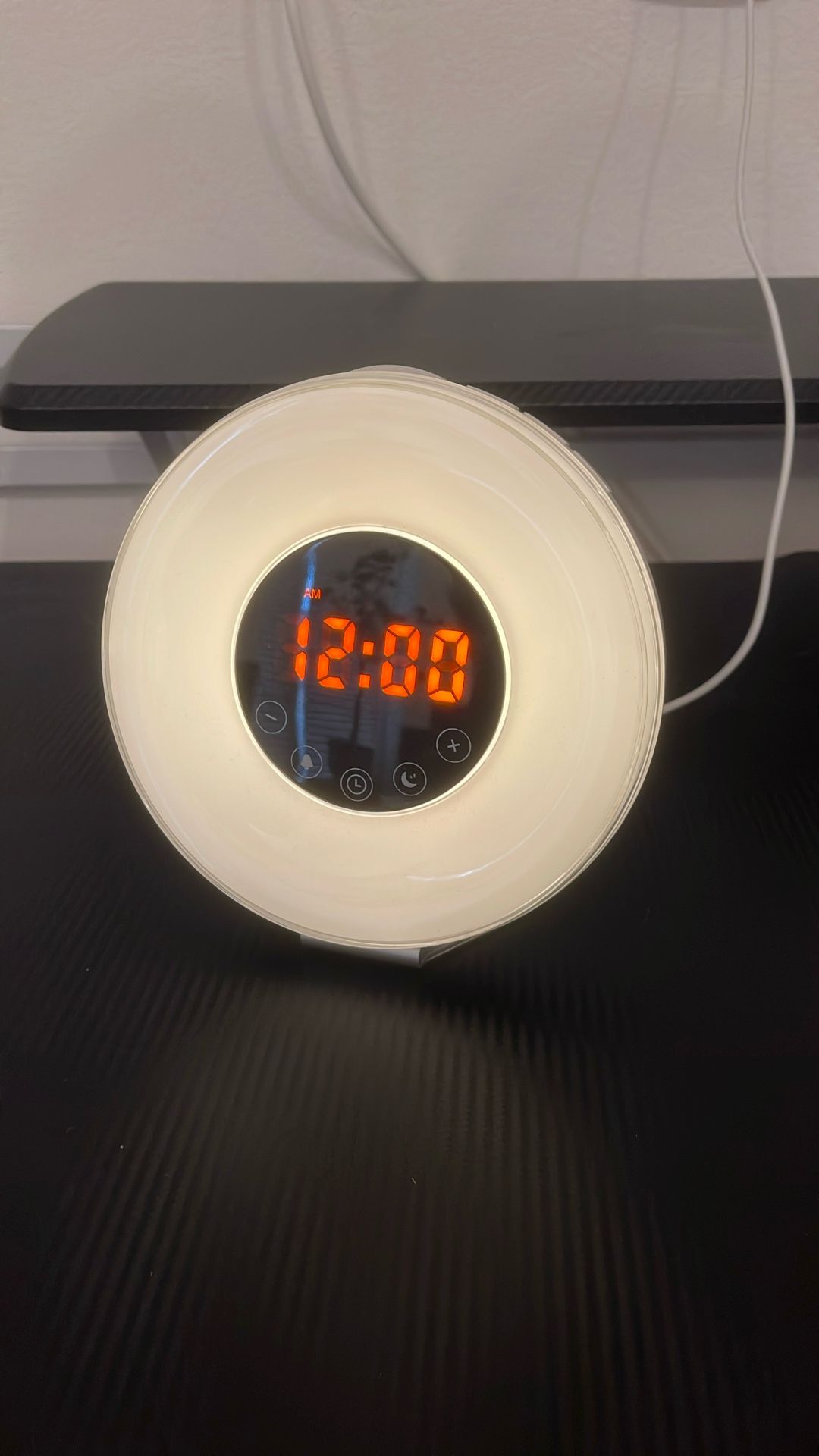 Light Alarm Clock And Radio USB Power