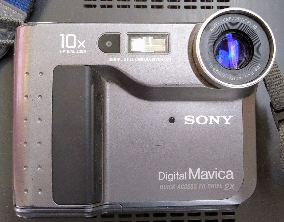 Vintage Sony Mavica 3.5 inch Floppy Digital Still Camera