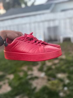 red Adidas Stan Smith Recon sneakers