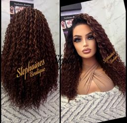 Human Hair Blended Lace Front Wig