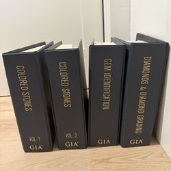 Gemological Institute Of America Colored Stone And Diamond Grading Books