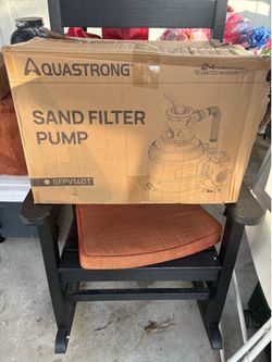 Sand filter pump,aqua string