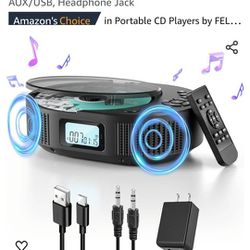 Portable CD/Bluetooth/Radio Player