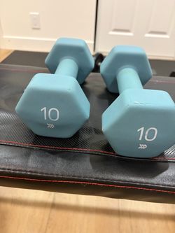 10 Pound Dumbbells Pair