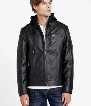 Guess Leather Jacket AUTHENTIC In Store Purchase