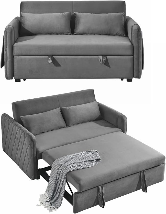 Covertable Loveseat Sofa Bed