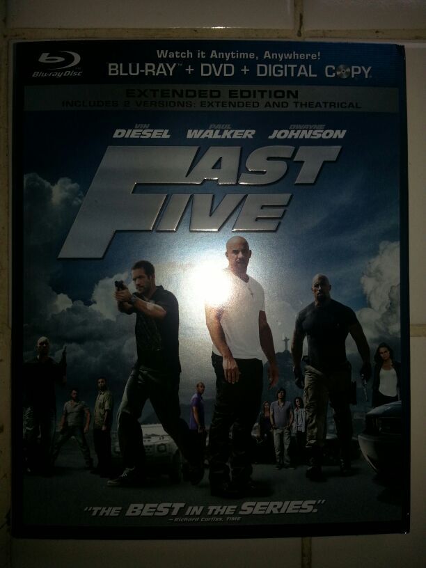 Fast Five Blu/DVD/Digital