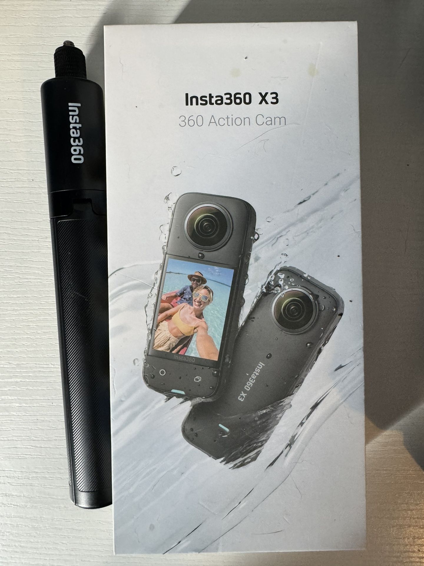 Insta360 X3 With Tripod Like New