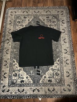 Black graphic T-shirt