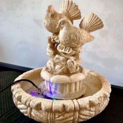 Beautiful table garden water fountain H12xW11 inch Lbs 6