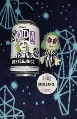 Beetlejuice Soda Figure