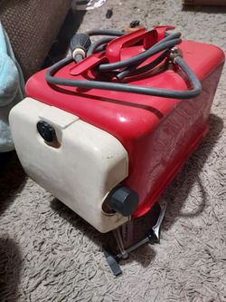 Rare vintage Honda outboard motor metal gasoline tank