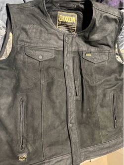 Black Hills Dixxon Flannel Co Motorcycle Vest 2XL