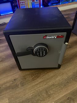 SentrySafe Electronic Fire Safe – Locked – No Battery Pack