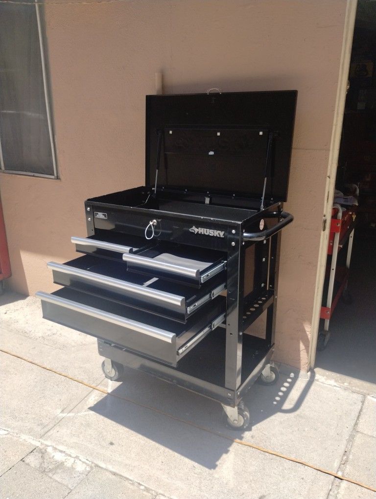 Husky Tools Box Tools Cart..H..40..W..33..D..20
