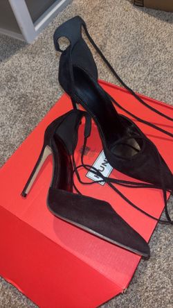 Black heels