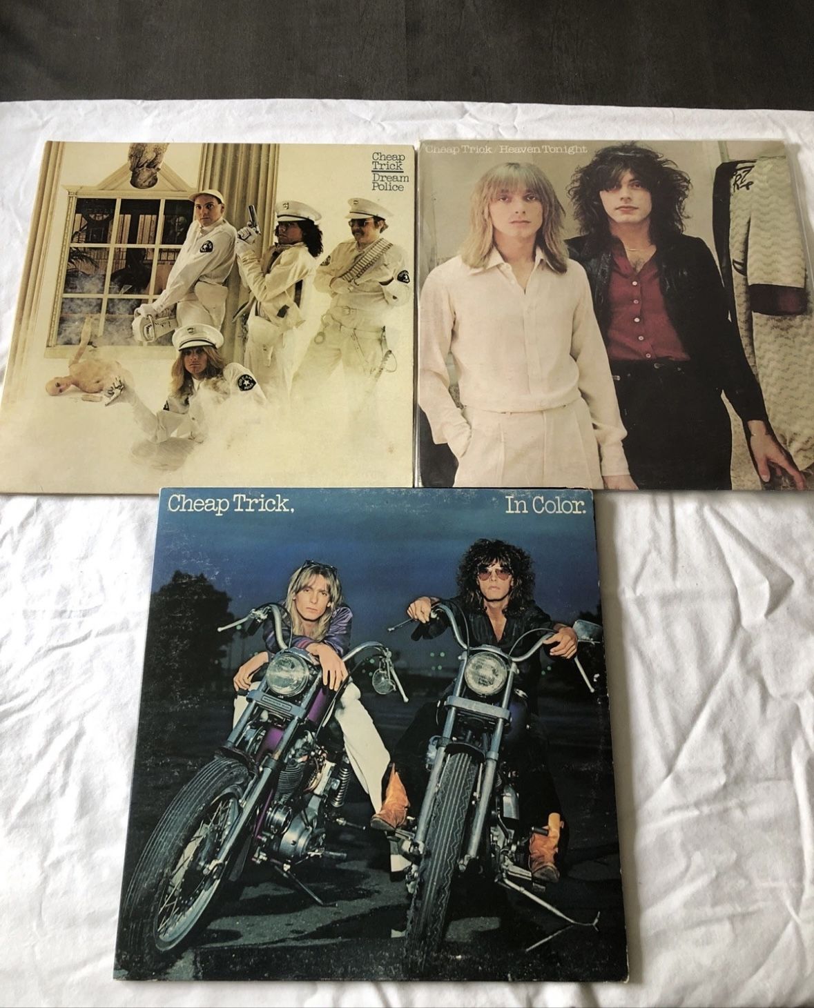 Cheap Trick Lot of 3 Vinyl LP’s - See Photos For Titles