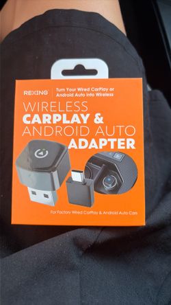 Wireless CarPlay and audio adapter