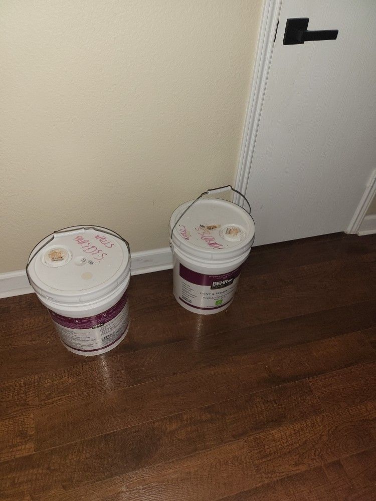 5 Gallon BEHR Paint PRICED TO SELL for Sale in Arlington, TX OfferUp