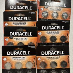 HUGE DEAL!!! Lot Of 9 Child Secure Duracell 2032 Battery 6pcks 