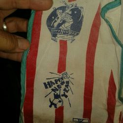 Vintage New Year's Eve Vest Bib