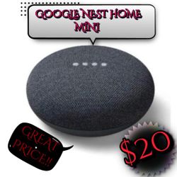 Google Nest Home Mini 2nd Generation W/Charger Included