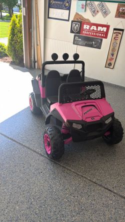 Pink PegPergo Car