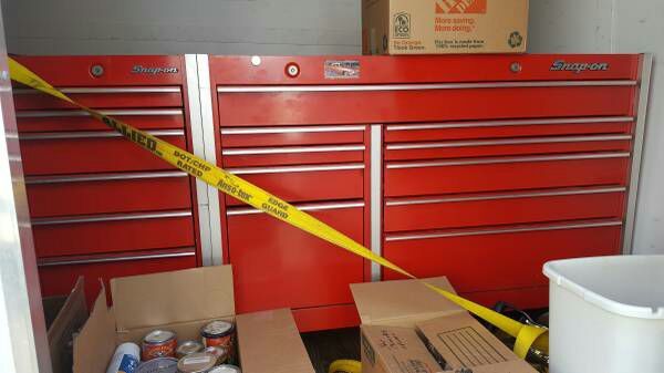 Snap-on KRL761 tool box with KRL711 Side Cabinet
