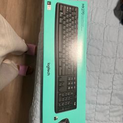 Logitech Keyboard And Mouse $10 New