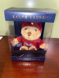 Ralph Lauren Red Holiday Polo Bear