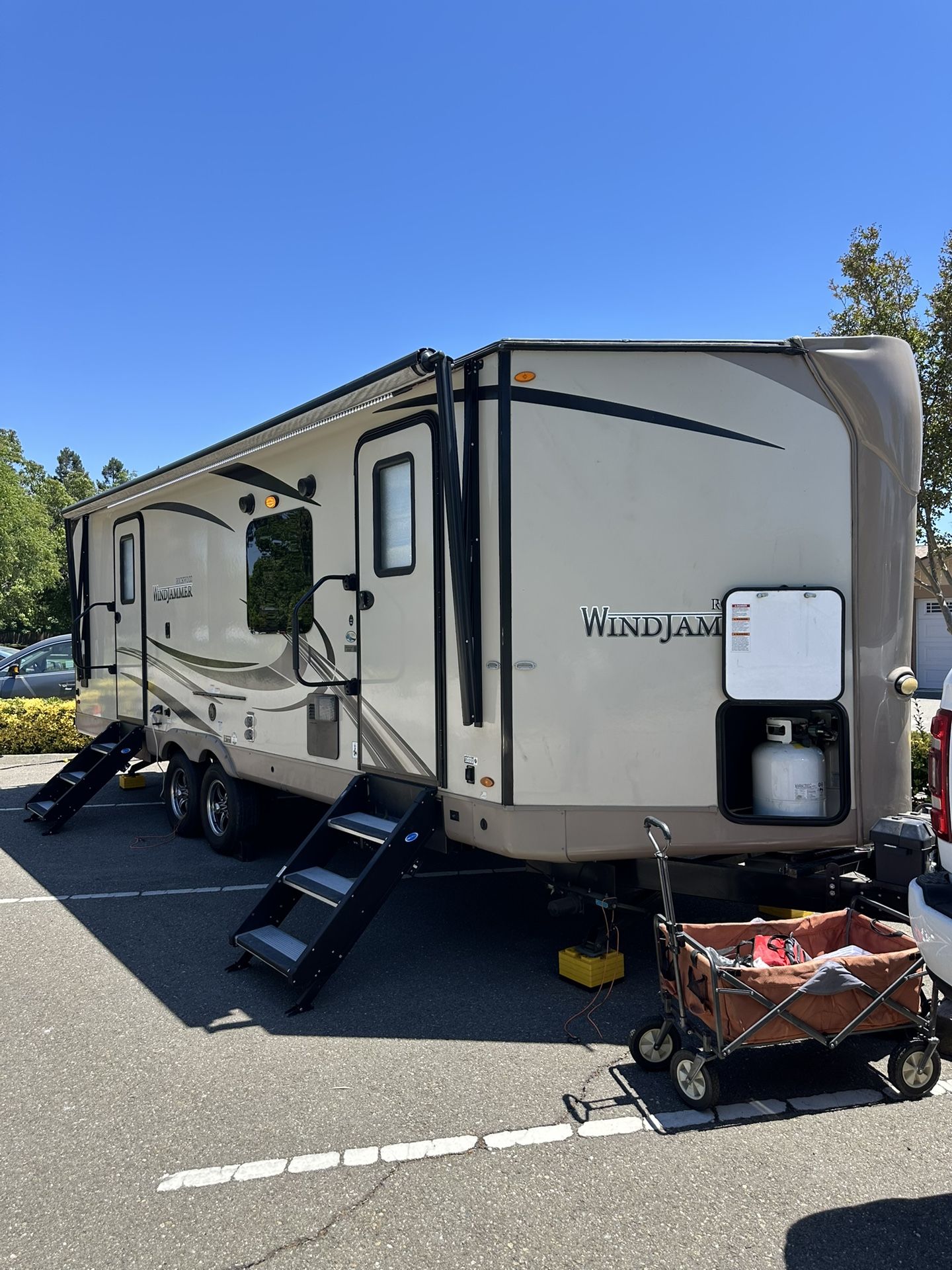 Forest  River Rockwood Wind Jammer Brown Beige 2618VS’