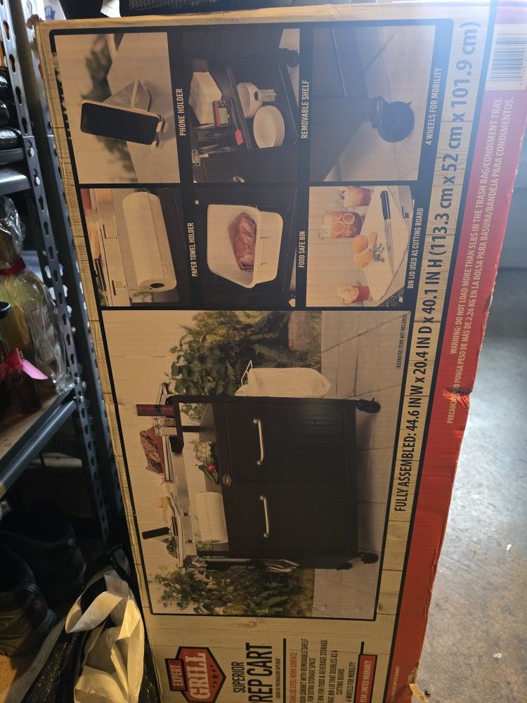 New Outdoor Food Cart