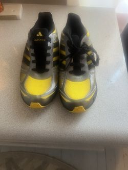 Adidas adiFast Men’s Running Shoes – Size 6.5 US – Yellow/Black/Silver