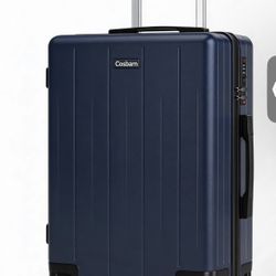 Carry On Luggage 22x14x9 Airline Approved, 20 inch Hard Shell Suitcase, ABS Hardside Suitcases, Lightweight Travel Luggage with 8 Silent Spinner Wheel