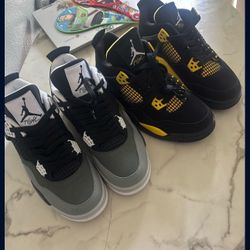 jordan 4s throw a price 
