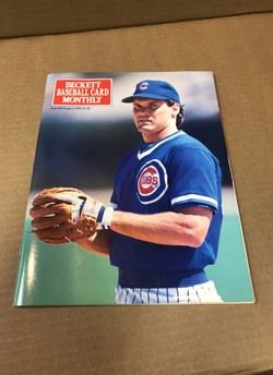 Beckett Baseball Monthly Aug 1990 Ryne Sandberg